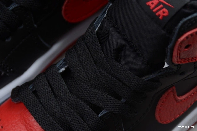  001 555088 High Bred Kids Black Red Banned Retro Air Jordan OG 1 0120